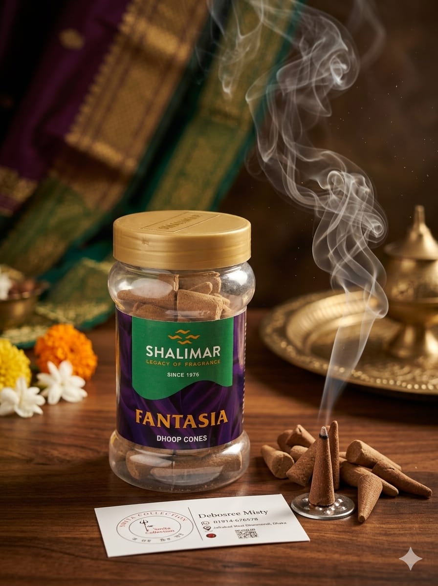 SHALMAR CONE | Premium Dhoop Cone