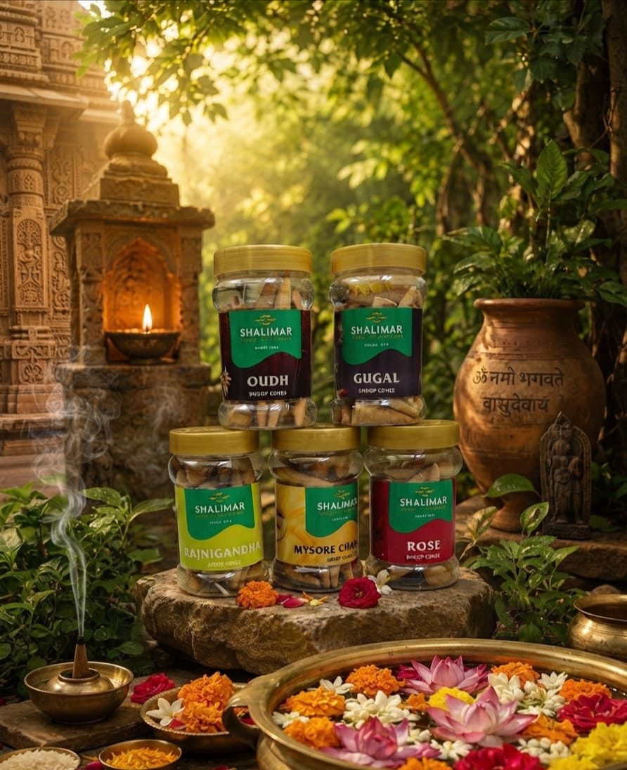 SHALMAR CONE | Premium Dhoop Cone